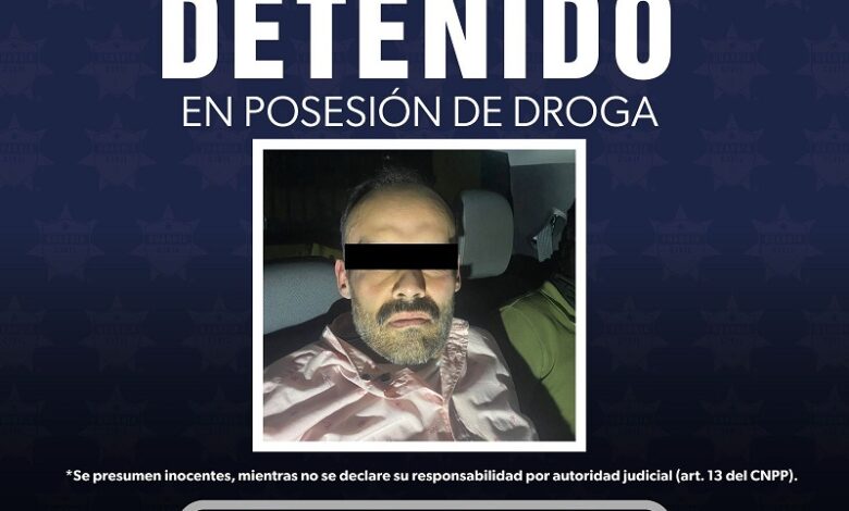 Morelia, Guardia Civil, detención, narcóticos
