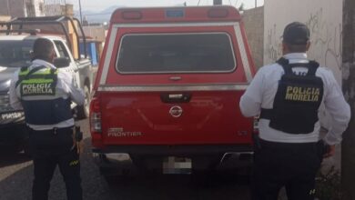 Policía Morelia, robo de vehículo, recuperación