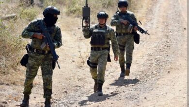 Ejército Mexicano, minas terrestres, explosión