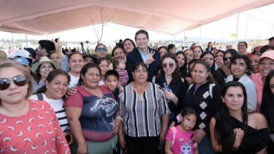 Alfonso Martínez con la gente