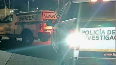 Camionetas del Semefo y la FGE