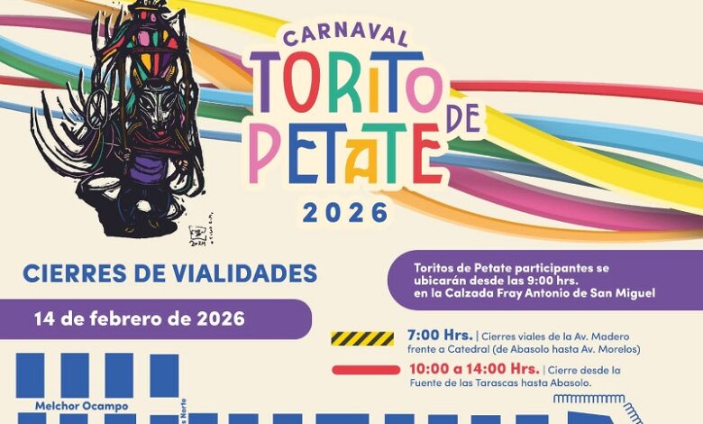 Policía Morelia, Carnaval del Torito de Petate