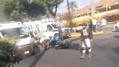 Accidente de motocicleta