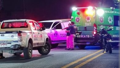 Ambulancia y patrullas