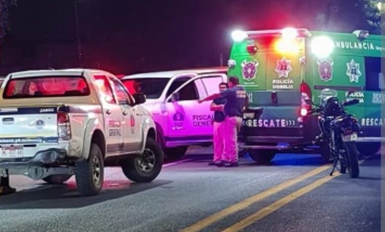 Ambulancia y patrullas