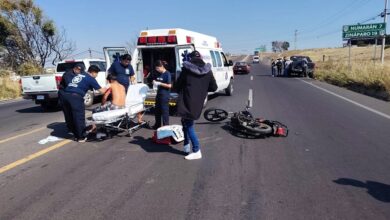 La Piedad, accidente vial, motocicleta