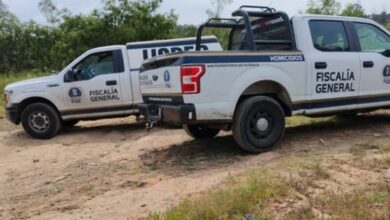 Camionetas de la FGE de Michoacán