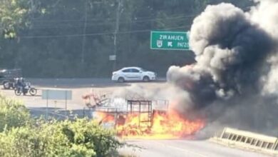 Bloqueos en Michoacán