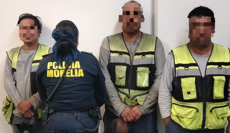 Tres detenidos