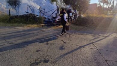 Morelia, San Isidro Itzícuaro, Incendio
