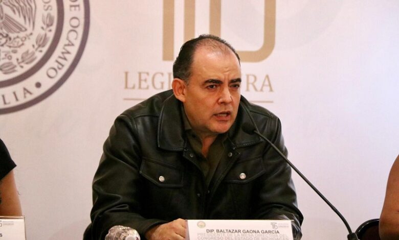 Baltazar Gaona, Congreso de Michoacán