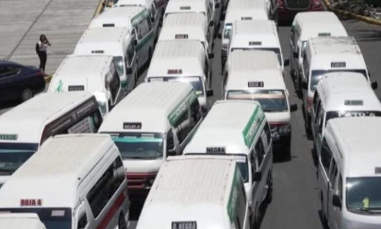 Combis del transporte público