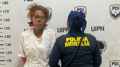 Mujer detenida