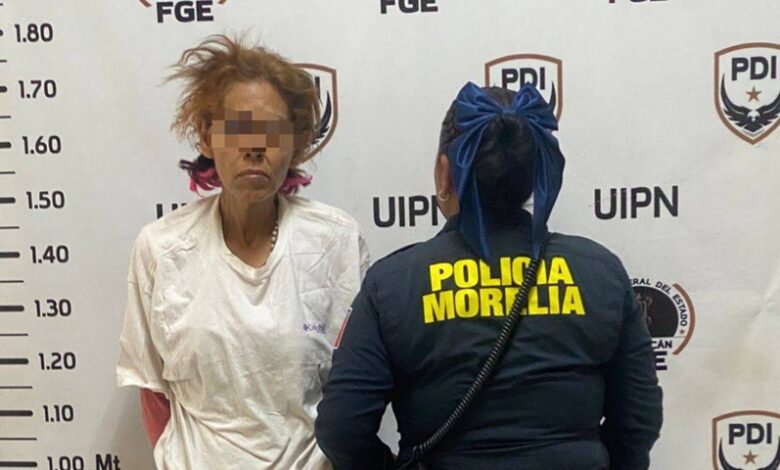 Mujer detenida