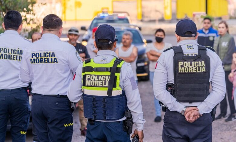 Policía Morelia, seguridad ciudadana