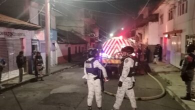 Incendio en Uruapan