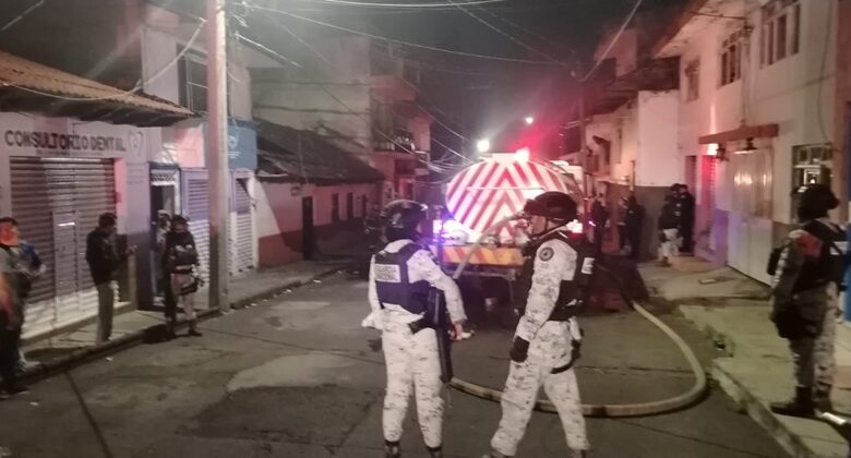 Incendio en Uruapan