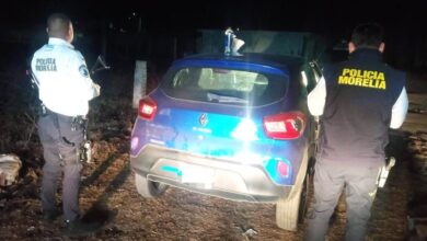 Policía Morelia recupera auto robado