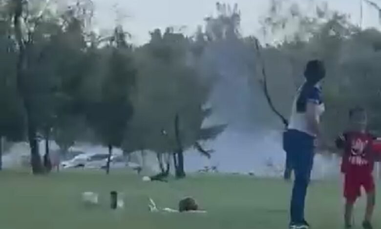 Los Reyes, Inseguridad, Artefacto explosivo