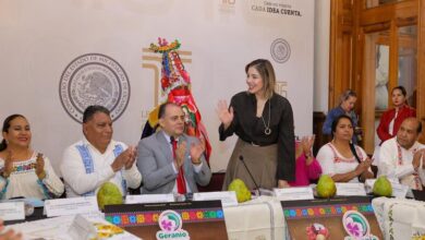 Brisda Arroyo Martínez anuncia la Feria del Geranio
