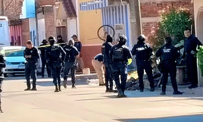 Policías en Zamora