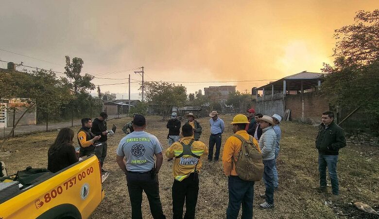 Huetamo, Incendio forestal