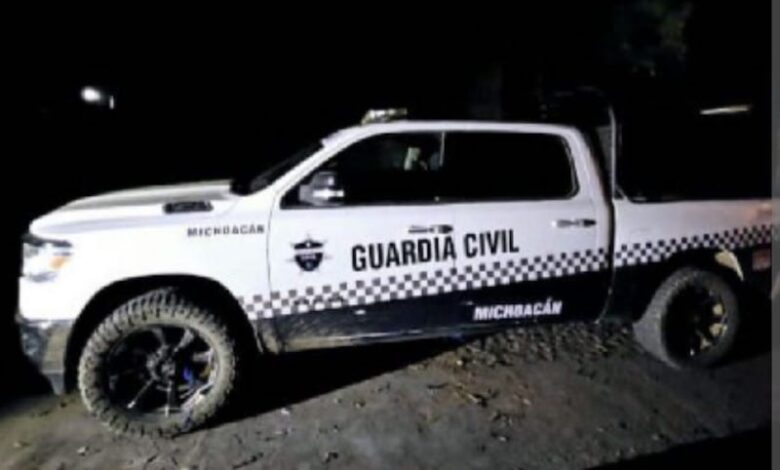 Camioneta de la Guardia Civil