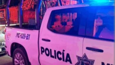 Patrulla de la Policía Municipal de Uruapan