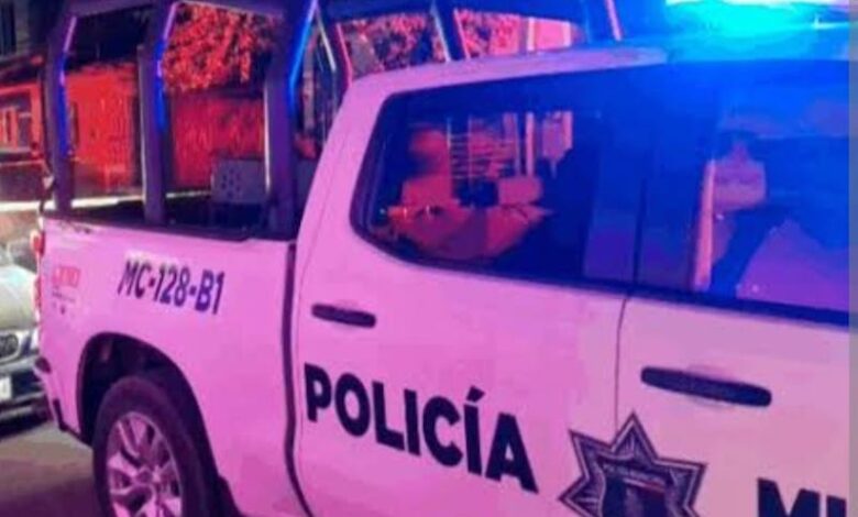 Patrulla de la Policía Municipal de Uruapan