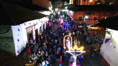 Tlalpujahua, Procesión de los Cristos