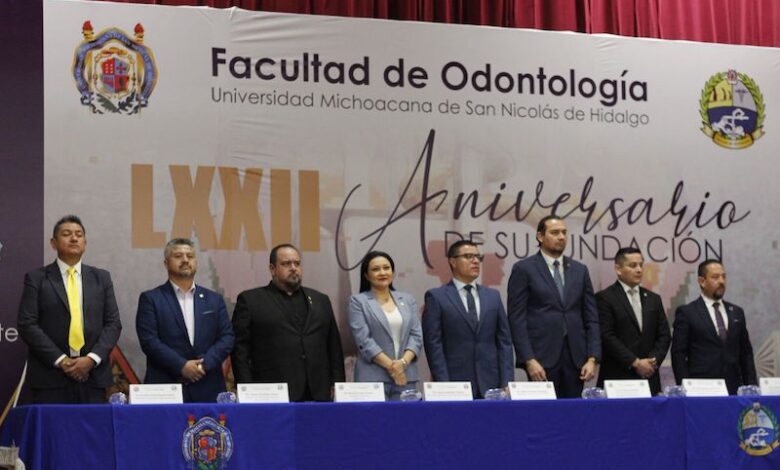 Aniversario de la Facultad de Odontología de la UMSNH
