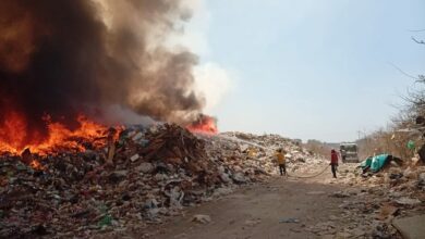 Apatzingán, Incendio, Relleno Sanitario