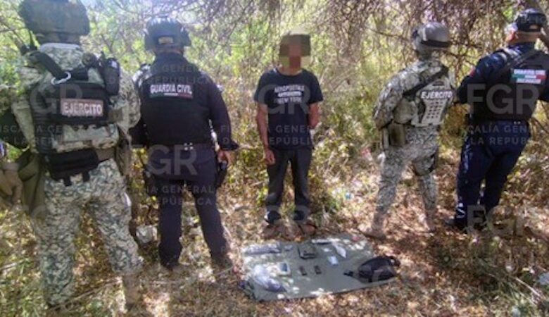 Sujeto detenido