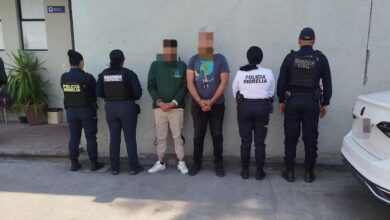 Dos detenidos