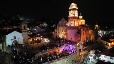 Tlalpujahua, Semana Santa, Procesión de los Cristos