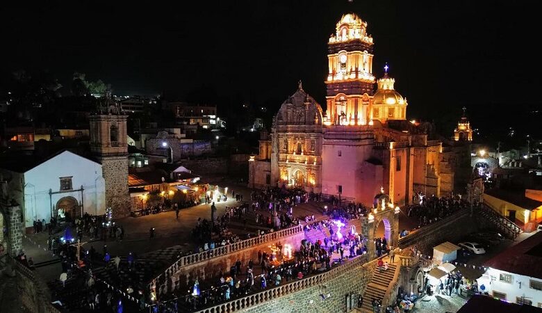 Tlalpujahua, Semana Santa, Procesión de los Cristos