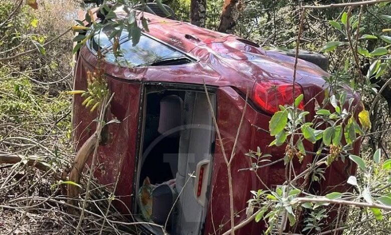Michoacán, Accidente Vehicular