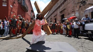 Viacrucis en Morelia