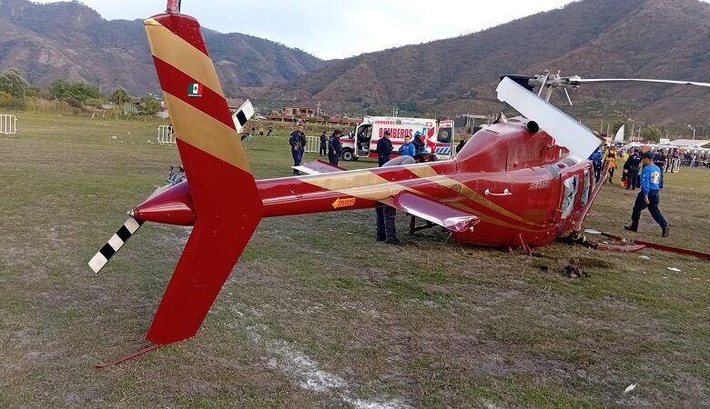 Zitácuaro, Accidente Aéreo, Helicóptero