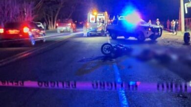 Accidente de motocicleta