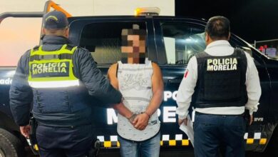 Detenido por la Policía Morelia