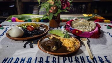Comida tradicional michoacana