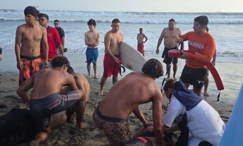 Rescatan a turistas