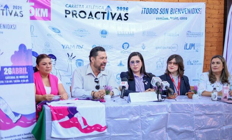 Imcufide, Morelia, Carrera Atlética Proactivas 2026