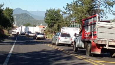 Uruapan, Bloqueo carretero