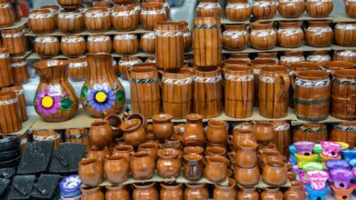 Artesanías en Uruapan