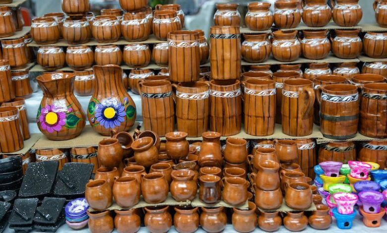 Artesanías en Uruapan