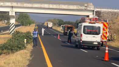 Ambulancias en accidente