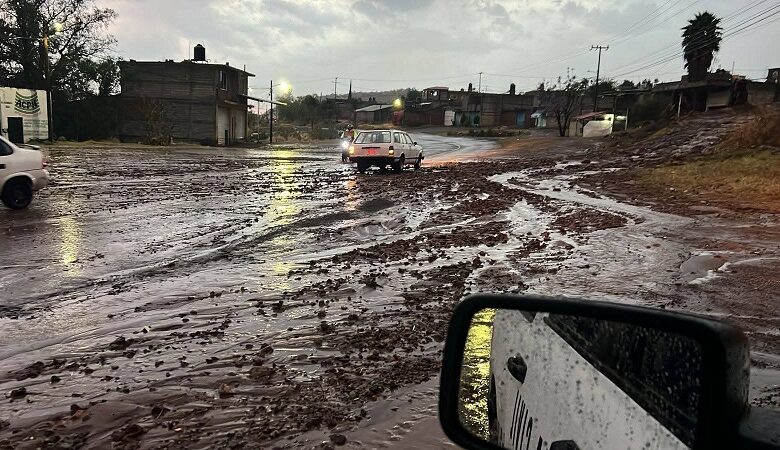 Zinapécuaro, Tormentas