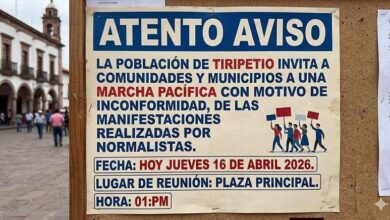 Tiripetío, Michoacán, Protesta social